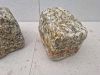 Granit-Pflastersteine, Granit-Würfel, Natursteinpflaster, allseitig gespalten und zusätzlich getrommelt (Antik Pflastersteine, Antikpflaster, getrommelte Pflastersteine), grau-gelb, Mittelkorn, nass (Pflastersteine aus polnischem Granit... Natursteine aus Polen), Pflastersteine aus Polen, Pflastersteine aus Schweden, Naturstein aus Polen, preisgünstige Pflastersteine, preisgünstige Natursteine aus Polen.
