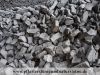 Basaltschotter 31-5,63 mm (grau-schwarz), Basalt für eine Gabionenmauer / Natursteinmauer
