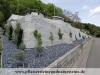 Granit-Mauersteine / Naturstein-Mauer / Granit-Mauer (grau, Mittelkorn). Vier Flächen - gespalten, zwei Flächen – gesägt (Granit-Mauersteine aus Polen) - Foto von unseren Kunden, Mauersteine für eine Natursteinmauer, Polengranit / Wasserbausteine