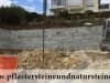 Granit-Mauersteine / Naturstein-Mauer / Granit-Mauer, grau, Mittelkorn, gespalten (Granit-Mauersteine aus Polen), Mauersteine für eine Natursteinmauer, Polengranit - Foto von unseren Kunden