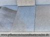 Granit-Platten, grau-gelb, geflammt (Granit aus Polen), Platten für den Garten- und Landschaftsbau, Gehwegplatten, Abdeckplatten, Polygonalplatten, Krustenplatten, Terrassenplatten, Naturstein aus Polen, unterschiedliche Farben, Formate