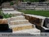 Granit-Mauersteine / Naturstein-Mauer / Granit-Mauer, grau-gelb, Mittelkorn, allseitig gespalten (Granit-Mauersteine aus Polen) - Foto von unseren Kunden